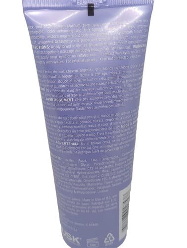 Rusk By Rusk Deepshine Platinum X Lusterizer 4 Oz - Thumbnail 2