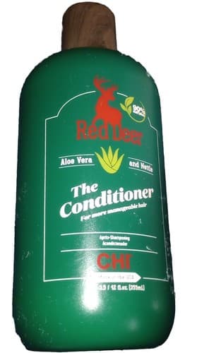 Chi Red Deer Conditioner 12oz Aloe Vera Nettle SEALED - Thumbnail 2