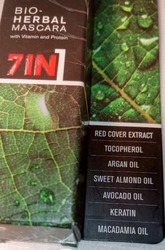 New Well Bio Herbal 7IN1 Mascara W/Vitamin & Protein Argan Oil Keratin+More. - Thumbnail 6