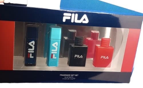 Fragrance Gift Set by Fila for Men - 4 Pc Mini Gift Set - Image 1