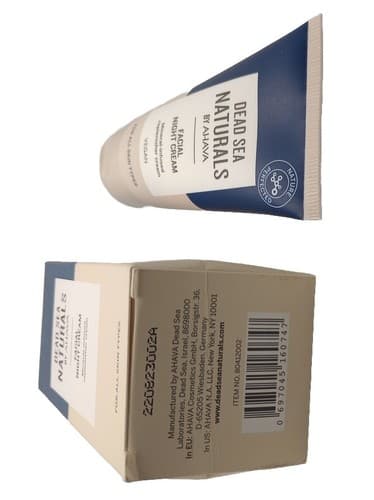 Dead Sea Naturals AHAVA FACIAL Night Cream Mineral Infused Replenisher NIB 1.7oz - Thumbnail 7