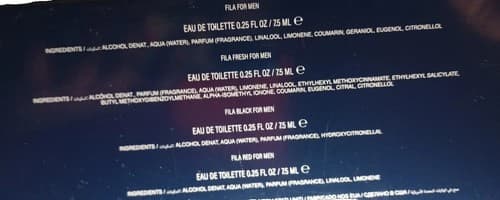 Fragrance Gift Set by Fila for Men - 4 Pc Mini Gift Set - Thumbnail 3