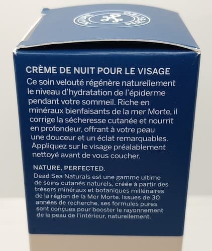 Dead Sea Naturals AHAVA FACIAL Night Cream Mineral Infused Replenisher NIB 1.7oz - Thumbnail 6