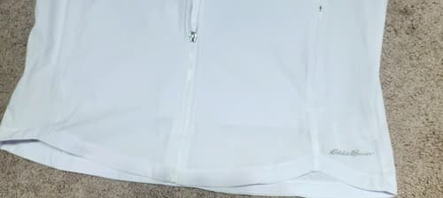 Eddie Bauer Athens Get Fit Jacket Full Zip Hooded White Womens Medium. - Thumbnail 5