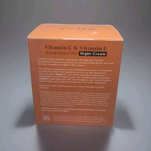 ENVY Vitamin C & Vitamin E ~ Glow - Boosting Night Cream 1.69 fl oz - Thumbnail 3
