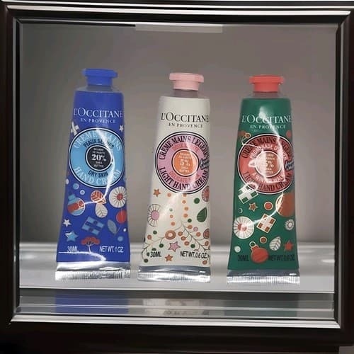 L' OCCITANE Limited Edition Hand Cream Trio 30ML X 3 NIB - Thumbnail 2