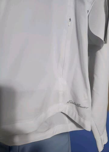Eddie Bauer Athens Get Fit Jacket Full Zip Hooded White Womens Medium. - Thumbnail 13