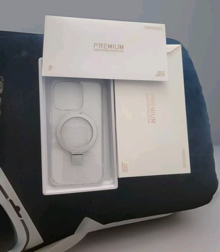 Metal Ring Holder Magnetic Mag Safe Case For iPhone 15 Pro Max 14 13 12 Pro Max - Thumbnail 5