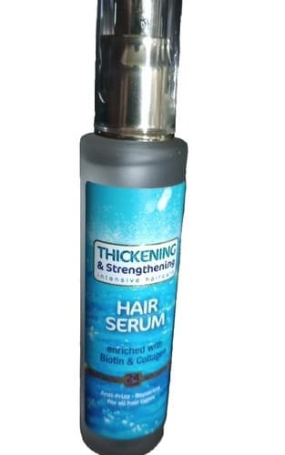 Thickening & Strengthening Intensive Hair Serum W/ Biotin & Collagen 60ml/2oz. - Image 1