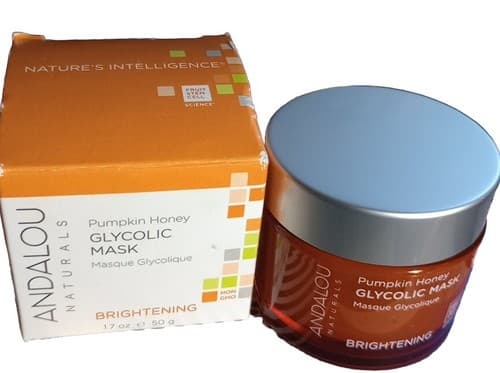 Andalou Naturals Glycolic Brightening Mask Pumpkin Honey - 1.7 fl oz - Image 1