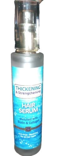 Thickening & Strengthening Intensive Hair Serum W/ Biotin & Collagen 60ml/2oz. - Thumbnail 2