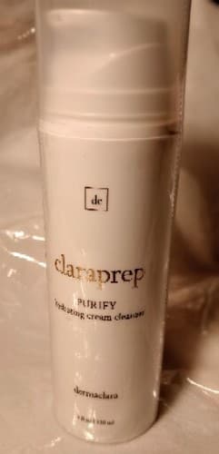 Dermaclara Youth Science Claraprep Purify Hydrating Cream Cleanser "Sealed".5oz - Image 1