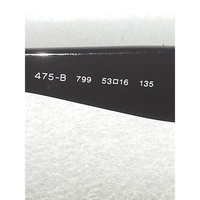 Bvlgari Black Crystal Temple Rectangle Eyeglasses Italy 475-B 799 53 16 135. - Thumbnail 7