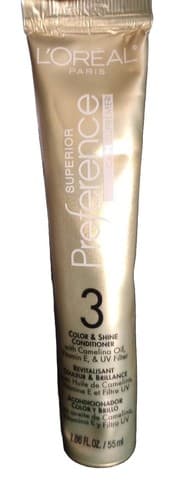 L’Oréal Superior Preference Color & Shine Conditioner#3 NEW 1.86 oz x ONE TUBE. - Thumbnail 2
