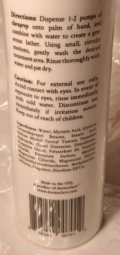 Dermaclara Youth Science Claraprep Purify Hydrating Cream Cleanser "Sealed".5oz - Thumbnail 2