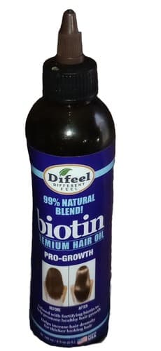 DIFEEL BIOTIN PRO GROWTH PREMIUM HAIR OIL 8 OZ**SEE DETAILS**. - Image 1