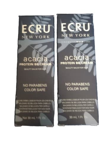 ECRU New York Acacia Protein BB Cream Beauty Bomb For Hair 2fl.oz Ea(,2-Lot). - Image 1