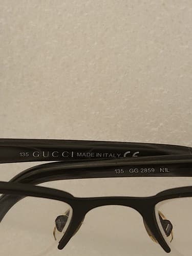 GUCCI Sunglasses Eyewear Glasses Accessories Size 135 Gg2859F/S Black - Thumbnail 9