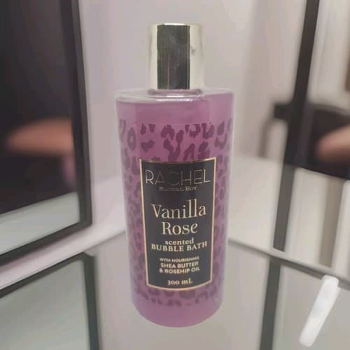 Rachel Roy Vanilla Rose Scented Bubble Bath 10.1oz/300ml Sealed - Image 1