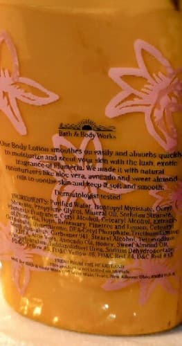 Bath & Body Works Vintage(12 oz) Rare Body Lotion Plumeria Old Stock-"Huge Size" - Thumbnail 4