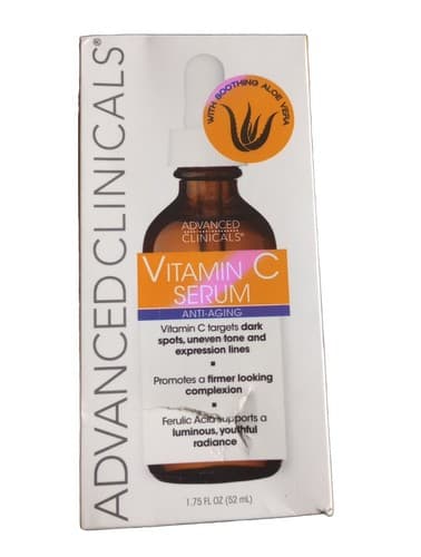 Advanced Clinicals Anti-Aging Vitamin C Serum - 1.75oz - Image 1