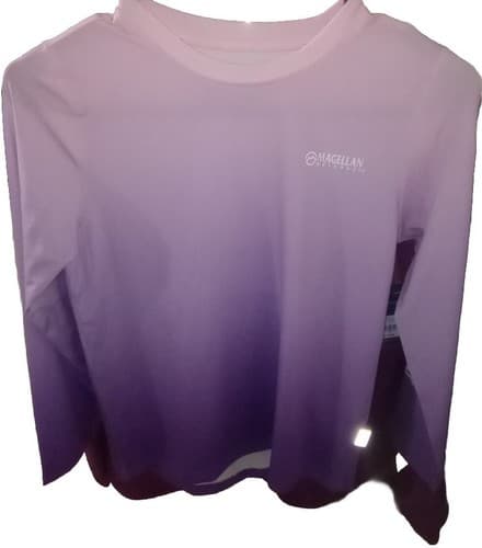 Magallan Girl's Fish Gear Boyfriend Fit Fishing Shirt Size Small 7.New With Tags - Image 1