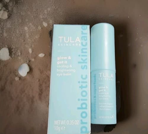 TULA Skin Care Glow & Get It Cooling & Brightening Eye 0.35 Ounce (New In Box.) - Image 1