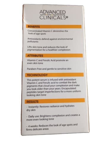 Advanced Clinicals Anti-Aging Vitamin C Serum - 1.75oz - Thumbnail 3