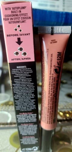 Soap & Glory Sexy Mother Pucker XXL Ultra Plump Lip Gloss Nude In Town 10ml New - Thumbnail 3