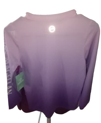 Magallan Girl's Fish Gear Boyfriend Fit Fishing Shirt Size Small 7.New With Tags - Thumbnail 3