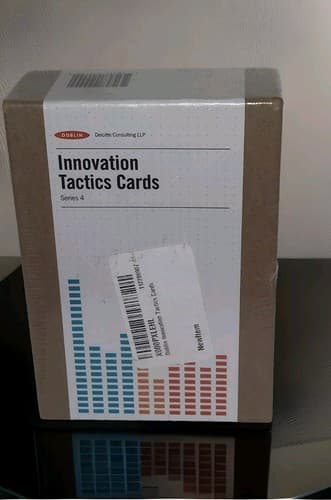 Deloitte Doblin Innovation Tactics Cards,Increase Creativity In Business~Sealed~ - Image 1