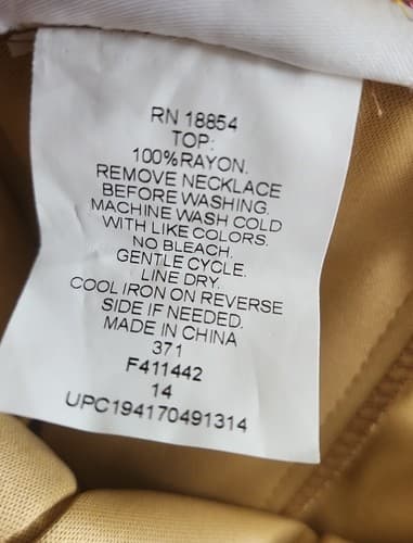 Tween Diva Girls Brown Pleated Skirt, Size 14. - Thumbnail 6