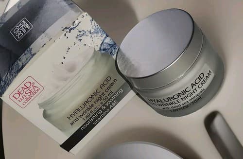 Dead Sea Collection Anti Wrinkle Night Cream Hyaluronic Acid 50ml (1.69 fl oz) - Thumbnail 5