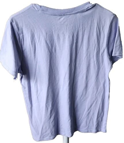 Pink Floyd Graphic T-Shirt Band Tee Womens Lg.Oversized Short Sleeve Purple. - Thumbnail 2