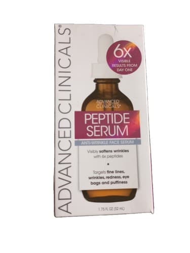 Face Oil Peptide Facial Serum Moisturizer Skin Care Oil for Face Wrinkles 1.75oz - Image 1