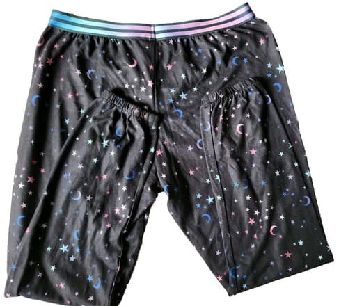 Sugar & Jade Black Stars Stretch Leggings Size XL 14-16. - Thumbnail 3