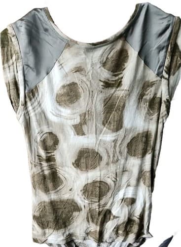 Simply Vera Vera Wang Women's Blouse Size M Color Green - Thumbnail 2