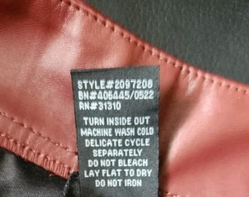 Amy Byer Med Mini Skirt w/ Snaps Terra Cotta, Size 14. RN# 31310. - Thumbnail 5