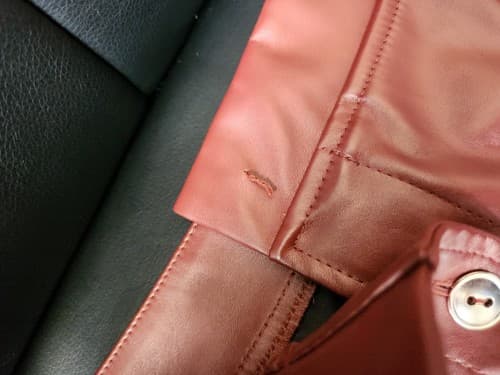 Amy Byer Med Mini Skirt w/ Snaps Terra Cotta, Size 14. RN# 31310. - Thumbnail 7