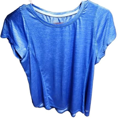 MP Special Magic Women's Blue Active Wear Blouse, Sz XL. - Thumbnail 2