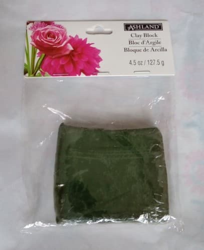 Panacea Floral Sticky Clay 4.5oz-Green - 5 Pack - Image 1