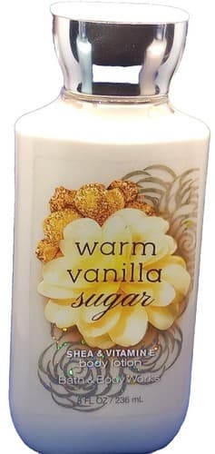 Bath & Body Works Warm Vanilla Sugar Body Lotion 8oz. - Image 1