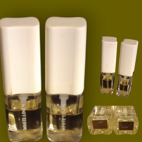 Estee Lauder White Linen Eau de Parfum Spray Mini Size Perfume Vintage 2-Lot. - Image 1