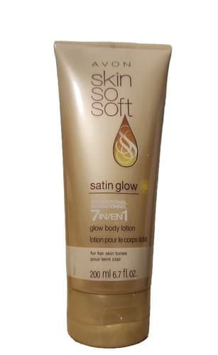 Avon SSS Satin Glow Sensation 7 in 1 Glow Body Lotion/ Skin Tones 6.7oz. - Image 1