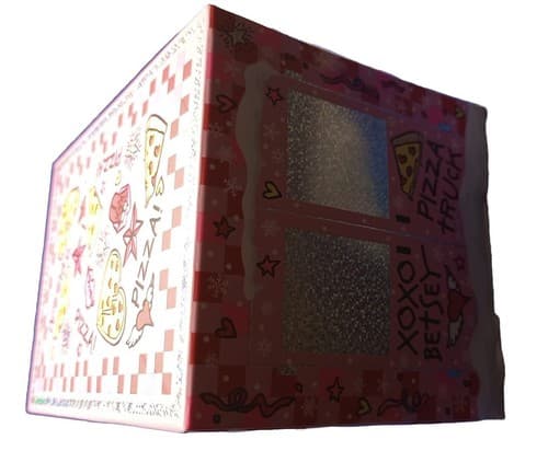 Betsey Johnson Pizza Truck Novelty Socks 7 Pack Low Cut Sz 5-10 NEW! - Thumbnail 4