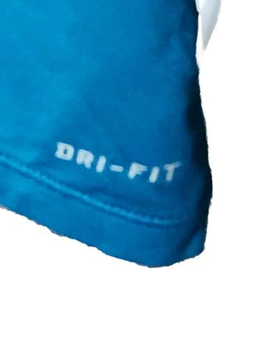 Nike Dri-Fit Women Blue Active T-Shirt M. - Thumbnail 4