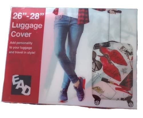 Luggage Cover Fits 26”-28” Luggage Polyester Blend by Empire Art EAD, BOSS LADY - Image 1
