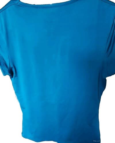 Nike Dri-Fit Women Blue Active T-Shirt M. - Thumbnail 2
