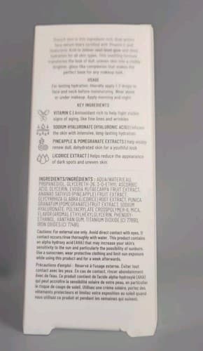 Lys Beauty THINK BRIGHT Glow + Hydrate Serum Vitamin C Hyaluronic Acid 1oz New - Thumbnail 3