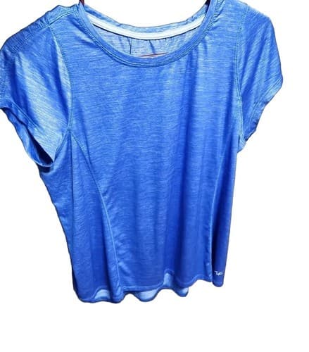 MP Special Magic Women's Blue Active Wear Blouse, Sz XL. - Image 1